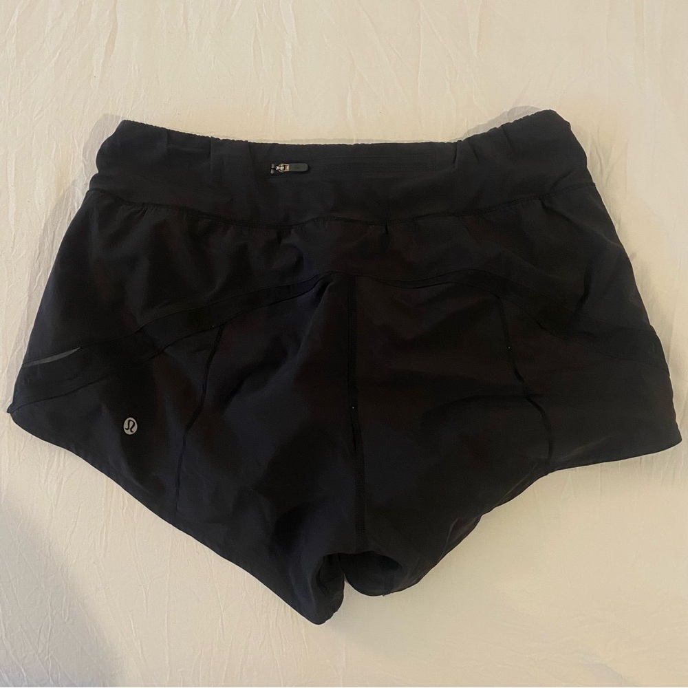 Lululemon High Rise Running Shorts - Picture 3 of 4